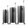 Toscano Italy by Tucci IMPERIALE 3pc Lightweight Hardside Spinner Luggage Set - Silver - 2 of 4