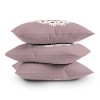26" x 26" Emanuela Carratoni 'No War Again' Outdoor Throw Pillow Purple - Deny Designs - 3 of 3