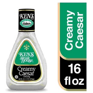 Ken's Steak House Creamy Caesar Salad Dressing 16 fl oz (Pack of 2) - 1 of 1