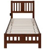 AFI Furnishings Tahoe Platform Bed TXL with Footboard AW - 3 of 4