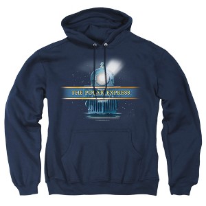 Polar Express Train Logo Adult Pull-Over Hoodie - 1 of 4