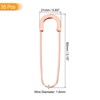 Unique Bargains Metal DIY Blankets Brooch Making Home Sewing Large Safety Pins - 2 of 4