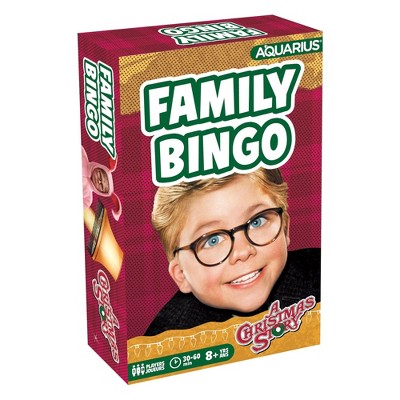 Aquarius Puzzles A Christmas Story Family Bingo Game