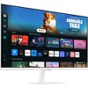 Manufacturer Refurbished Samsung - M50D 32" LED FHD 60Hz 4ms Smart Monitor with HDR 10 (HDMI, USB), White - 2 of 4