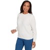 Alfred Dunner Women's Cable Chenille Pullover Sweater - 3 of 4