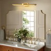 Rennnsan Zayra 23" W Hardwired Liner Aluminum Modern LED Dimmable Wall Sconce Picture Light - 4 of 4