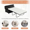 LOVMOR Twin Size Folding Ottoman Sleeper Bed with Mattress Convertible Guest Bed - 3 of 4