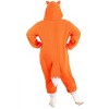 HalloweenCostumes.com 2X   Plus Size Cozy Fox Costume for Adults, White/Orange - 2 of 2