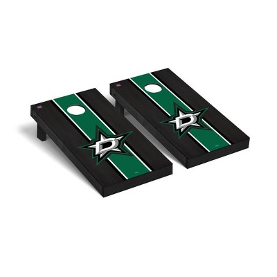 NHL Dallas Stars Premium Cornhole Board Onyx Stripe Version