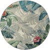 Unique Loom    Outdoor Botanical Kula Area Rug - 2 of 4