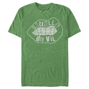 Men's Cruella Distressed Lips Logo T-Shirt - 1 of 4
