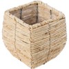 Vintiquewise Woven Square Flower Pot Planter with Leak-Proof Plastic Lining - image 3 of 4