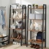 ELJGET 4-Tier Ladder Shelf, Bookcase Storage & Display Shelf - 2 of 4