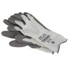 Showa  Coated Gloves,Gray/White,M,PR 451M-08 - 3 of 4