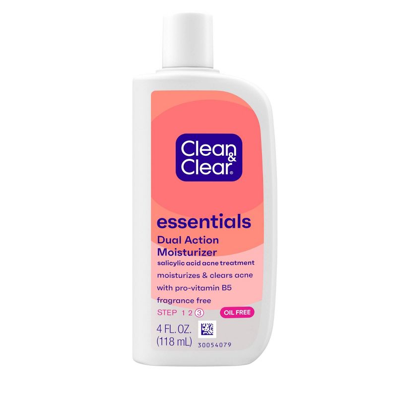 Clean &#38; Clear Essentials Dual Action Facial Moisturizer for Acne-Prone Skin - 4 fl oz, 3 of 16