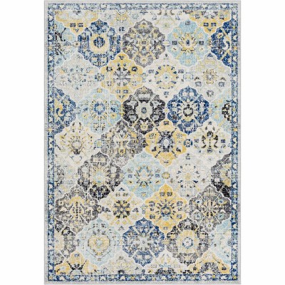 Hauteloom Leggett hydrangea Area Rug