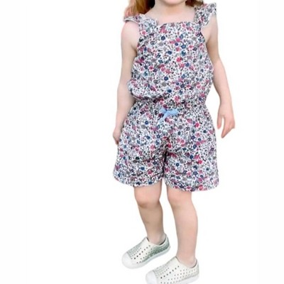 Girl Liberty Ruffle Romper - Petit Confection