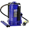 Pneumatic Air Hydraulic Bottle Jack Heavy Duty Air Hydraulic Car Jack with Manual Hand Pump Low Profile Air Jack for Auto Trucks Repair Farm House - 4 of 4