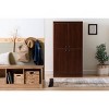 South Shore 4 Door Morgan Storage Cabinet Royal Cherry : Laminated Particle Board, Adjustable Shelves, CARB Certified - 3 of 4