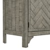 KTMBDW 60 Inches Buffet Cabinet with Storage, Farmhouse Sideboard Buffet w/3 Doors, Wood Coffee Bar Cabinet with Adjustable Shelves for Kitchen - 4 of 4