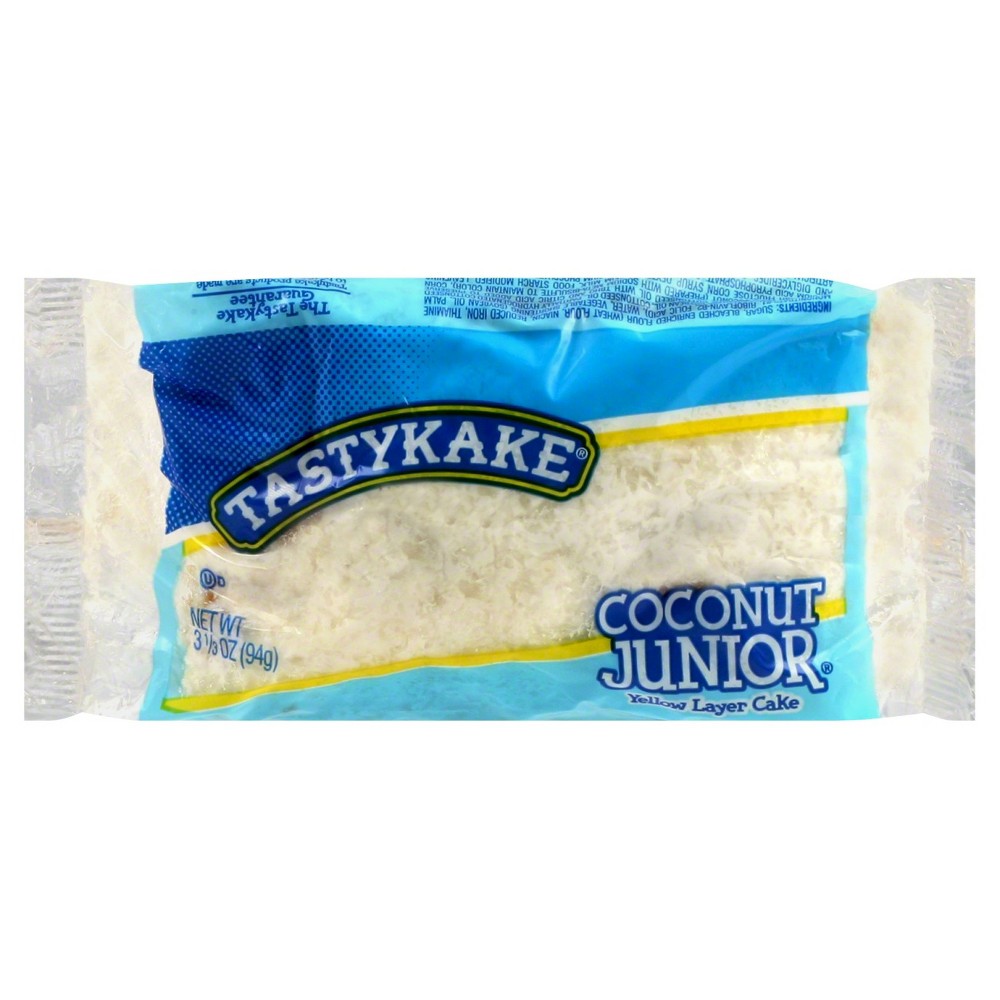 UPC 025600000069 product image for Tastykake Coconut Junior Yellow Layer Cake - 3.33oz | upcitemdb.com