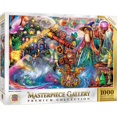 Masterpieces 1000 Piece Jigsaw Puzzle - Wizard's Laboratory - 26.8