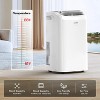 ZAFRO 12,000 BTU (8000 BTU SACC) Portable Air Conditioners with WiFi, 44dB Ultra-Quiet, R32 Eco-Friendly,Fast Cooling in 30s, No Drainage Needed - 2 of 4
