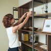 EUREKA ERGONOMIC Napa Wood Bookcase Cabinet, Bottom Storage, Adjustable Book Shelves - image 4 of 4