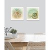 The Sea I & Sea II 2-Piece Vignette by Sophie 6, Ready to Hang Framed Print, White Frame - 2 of 2