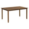 NicBex Dining Table Set for 6 Wooden Rectangular Dining Table with 4 Fabric Chairs and Bench for Kitchen - 3 of 4