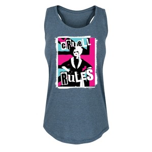 Women's - Cruella -  Graphic Racerback Tank - 1 of 4