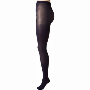 Women's Wo's Opaque Sheer to Waist Tight - HUE - 1 of 2