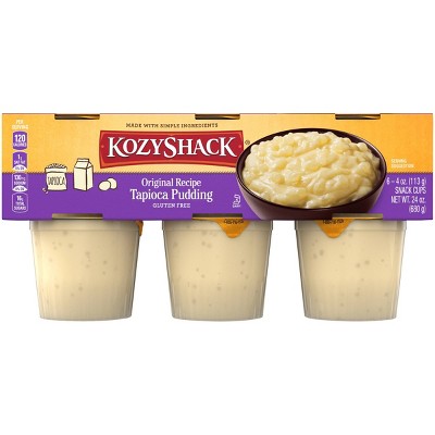 Kozy Shack Original Tapioca Pudding Cups - 6ct/4oz Cups
