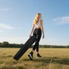 10x10 Heavy Duty Pop Up Canopy, One-Button Setup, Portable Roller Bag, Adjustable Height, Includes 1 Sidewall & 4 Weight Bags - 2 of 4
