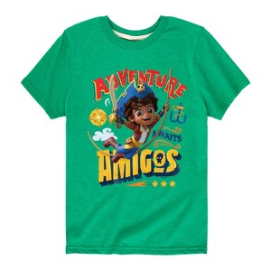 Boys' - Santiago of the Seas - Adventure Awaits Amigos Short Sleeve Graphic T-Shirt - 1 of 4