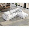 AMERLIFE Modular Sectional Sofa, Down Filled Couch for Living Room - 2 of 4