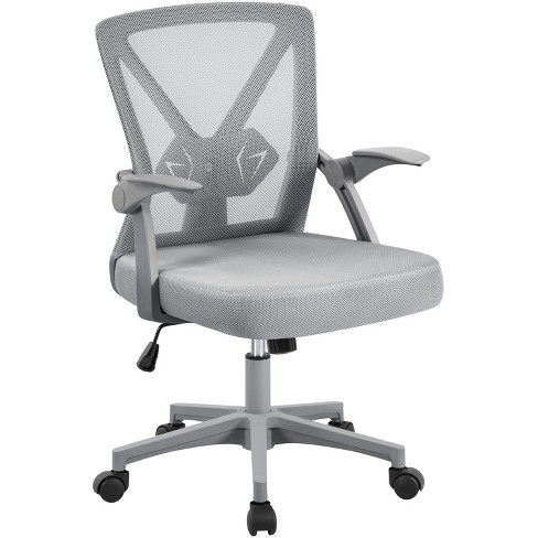 Mesh Office Chair, Ergonomic Office Chair with Adjustable Lumbar Support,  Armrest, Headrest - Tilt High Back Desk Chair with Mute Wheel for Office