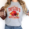 Simply Sage Market Women's Graphic Sweatshirt Go Taylor's Boyfriend Helmet - 2 of 3