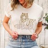 Simply Sage Market Women's Dreamer Tiger Short Sleeve Graphic Tee - 2 of 4