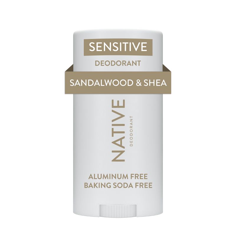 Native Sensitive Deodorant - Sandalwood &#38; Shea - No Baking Soda - 2.65 oz, 1 of 12