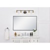Elegant Lighting Serif 5 light brass and black Wall Sconce - 2 of 4