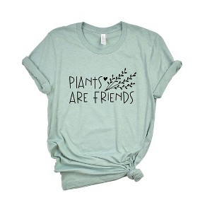 Simply Sage Market Women's Plants Are Friends Short Sleeve Graphic Tee - 1 of 4