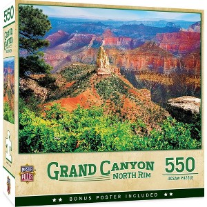 MasterPieces Inc Grand Canyon North Rim 550 Piece Jigsaw Puzzle - 1 of 4