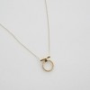 Doorknocker Necklace in Gold, Rose Gold, Silver - Honeycat - image 4 of 4