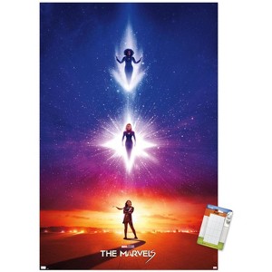Trends International Marvel The Marvels - Teaser One Sheet Unframed Wall Poster Prints - 1 of 4