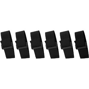 Musician's Gear Cinch Style Cable Straps (6 Pack) Black 8 in. - 1 of 1