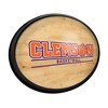 College Basketball Hardwood Design Oval Slimline Lighted Wall Sign - 2 of 4