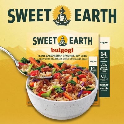 Sweet Earth Frozen Vegan Awesome Beefless Bulgogi - 8.5oz