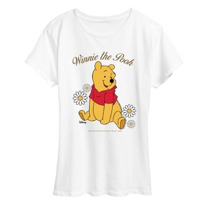 Women's - Disney - Pooh Sits Short Sleeve Graphic T-Shirt - 1 of 4