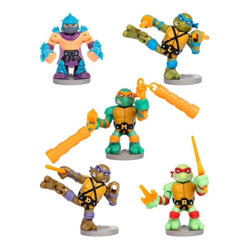 Akedo Teenage Mutant Ninja Turtles Battling Action Mini Figure Pack (Target Exclusive), 2 of 14